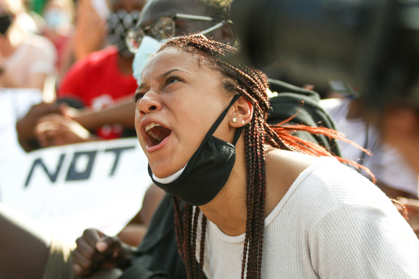 Auburn Students & Community for Change protest and march